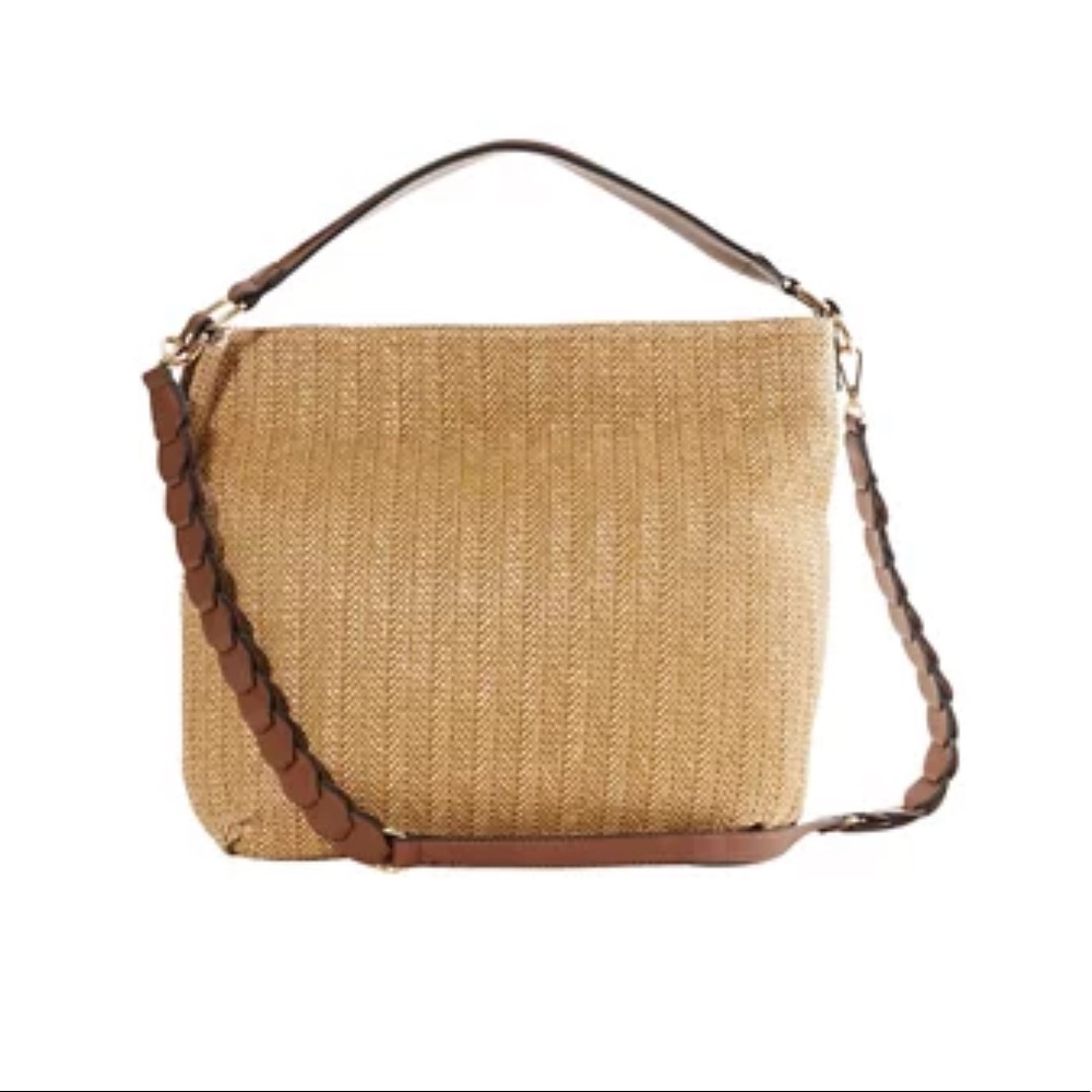 NWT New Directions Woven Hobo Bag